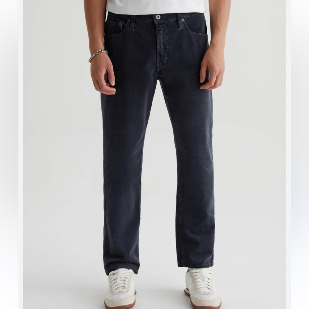 Ag Adriano Goldschmied Everett Corduroy
SLIM STRAIGHT LEG Gray Pants 42 x 34